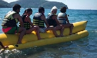 The banana boat is fun for all ages! Click to see enlarged version (18k)